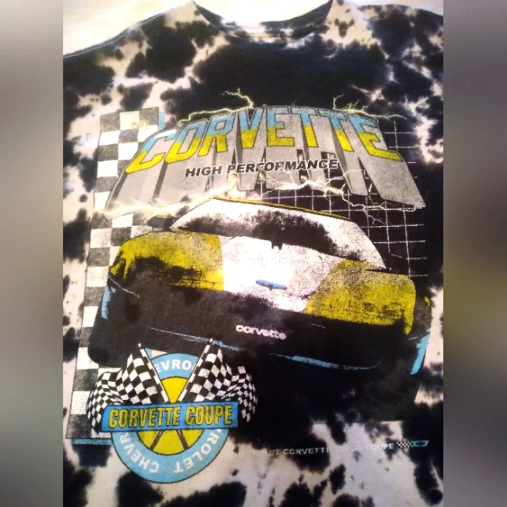 Corvette t shirt tie dye - Picture 2 of 4